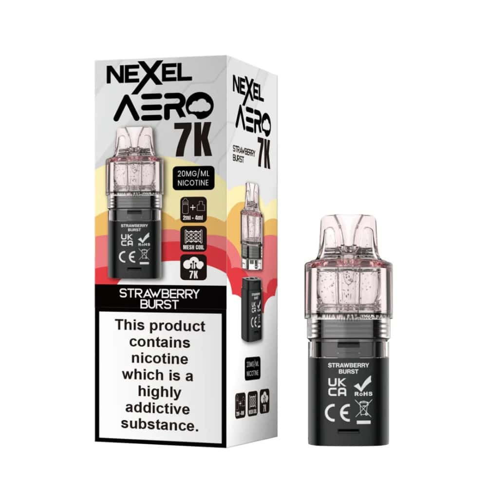 Nexel Aero 7k Prefilled Pods Pack of 10
