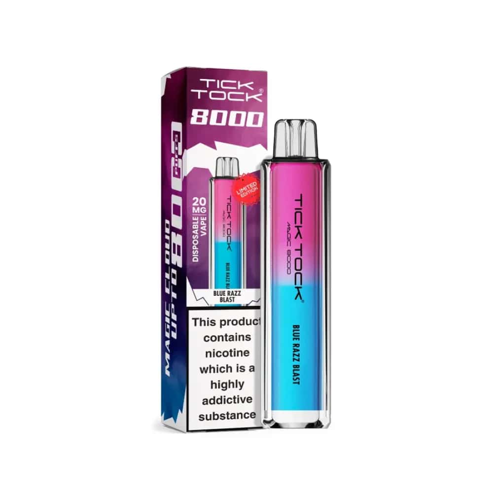 Tick Tock Magic 8000 Vape Kit Box of 5