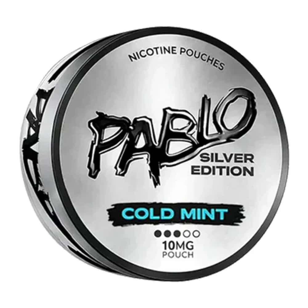 Pablo Silver Edition Nicotine Pouches Pack of 10