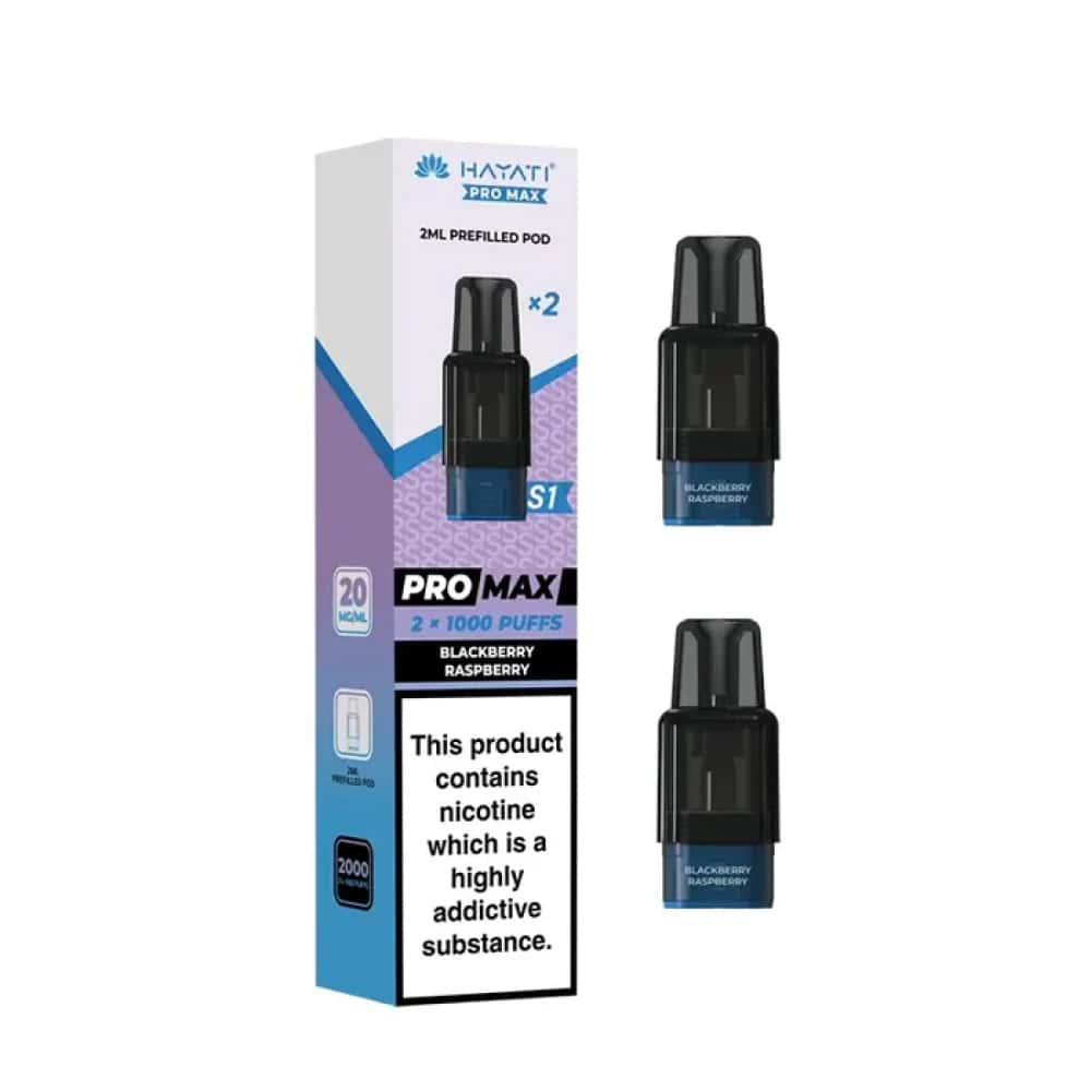 Hayati Pro Max S1 Prefilled Pods Pack of 10