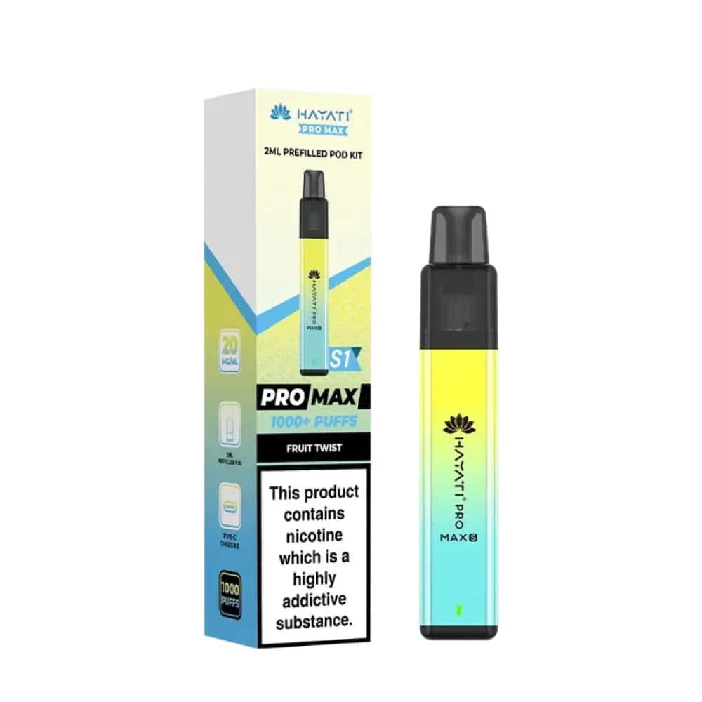 Hayati Pro Max S1 Vape Kit Box of 10