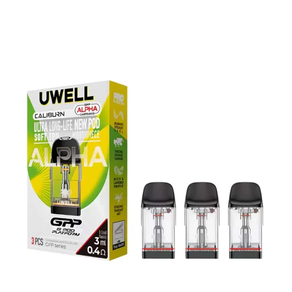 Uwell Caliburn GPP ALPHA Pods -3PK