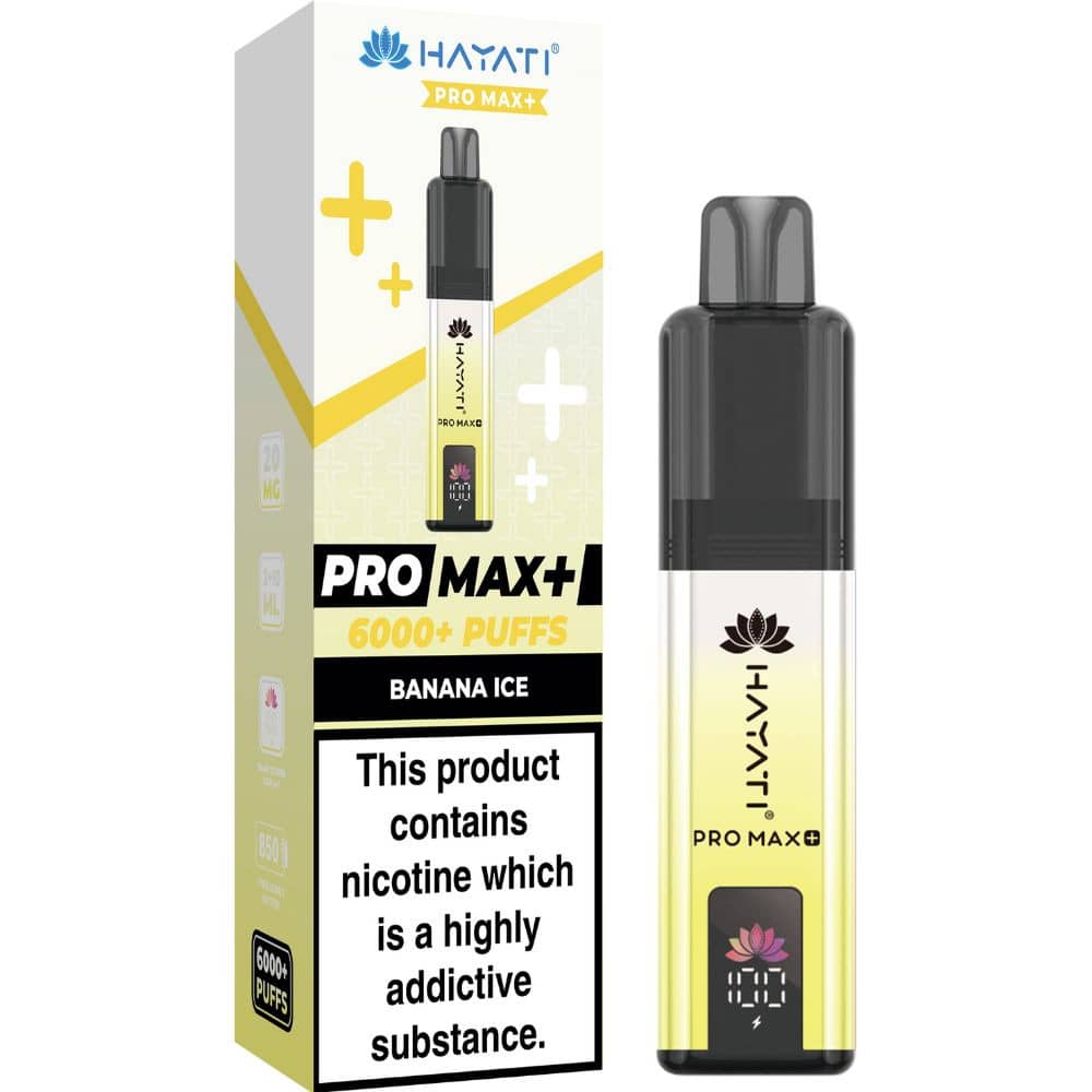 Hayati Pro Max Plus 6000 Vape Kit Box of 5