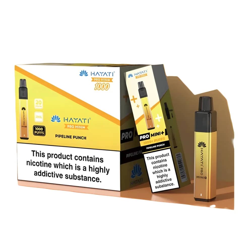 Hayati Pro Mini 1000 Vape Kits Box of 5
