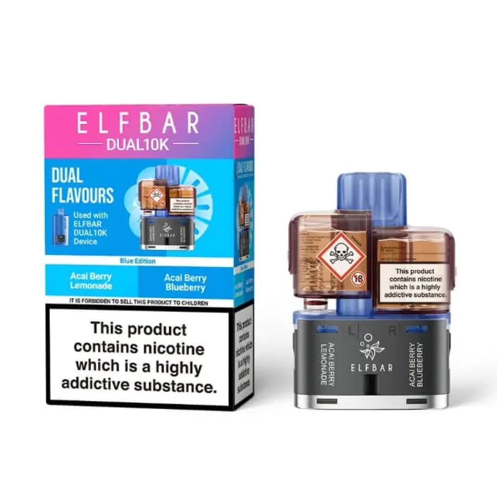 Elf Bar Dual 10k Pods Pack of 5