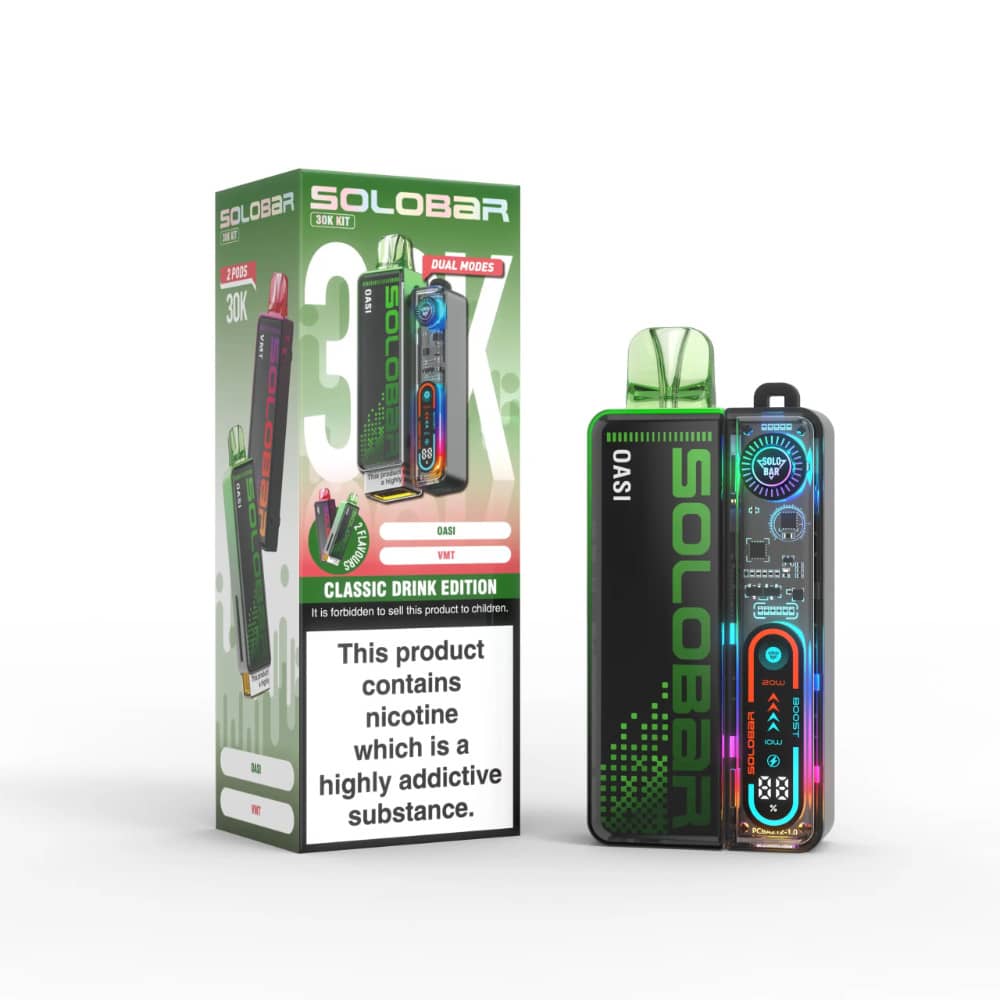 Solobar Boost 30k Vape Kit Box of 5