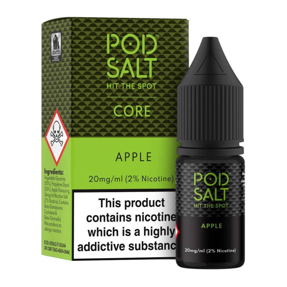Pod Salt Core Nic Salts e liquids 10ml Box of 5