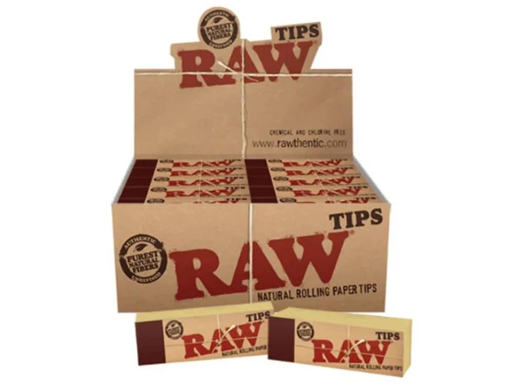 Raw Original Authentic Tips (Pack of 50)