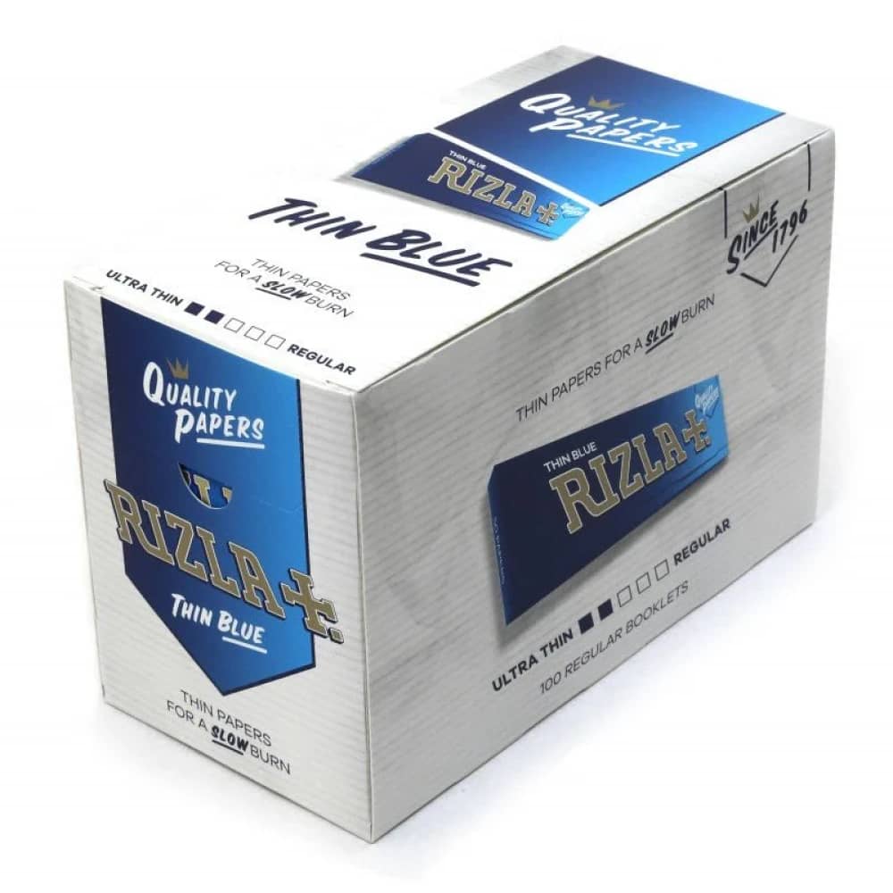 Rizla Blue Cigarette Paper Thin - (Booklets Of 100)