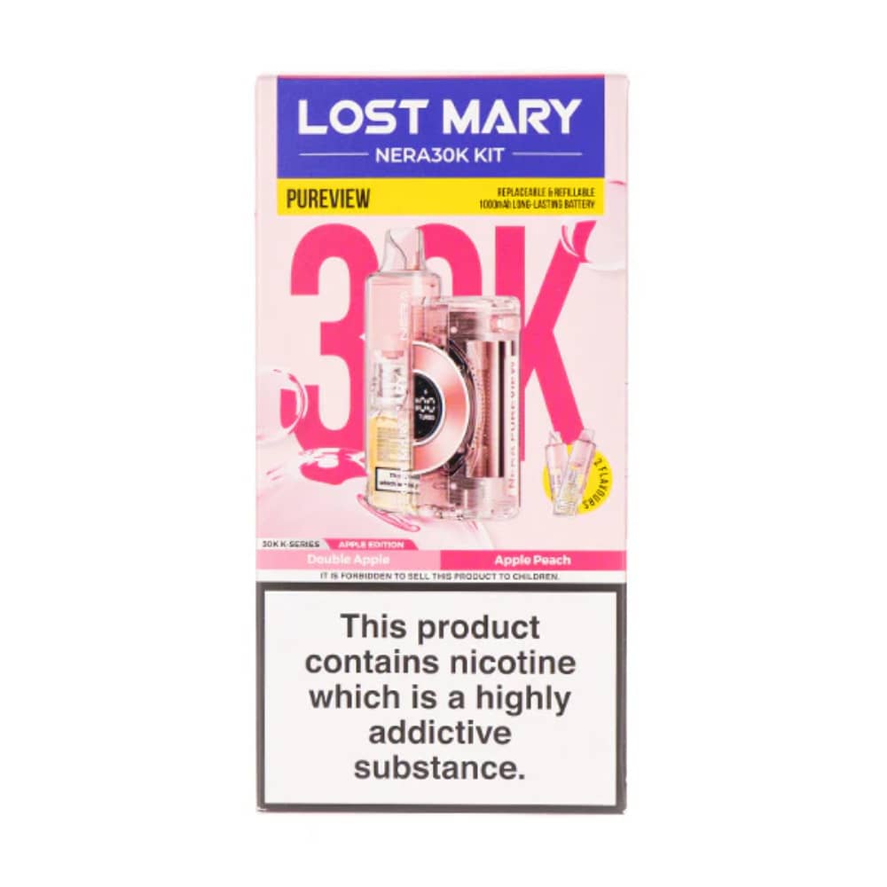 Lost Mary NERA 30K Pureview Vape Box of 5
