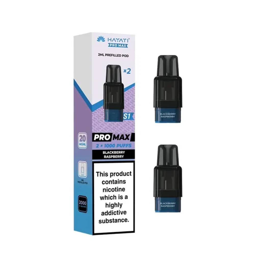 Hayati Pro Max S1 Prefilled Pods Pack of 10