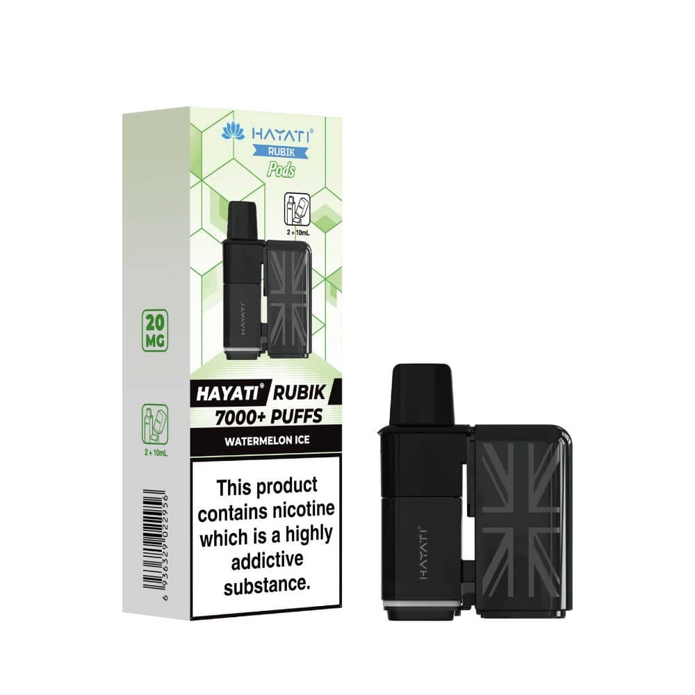 Hayati Rubik 7000 Pods Pack of 5 Watermelon Ice
