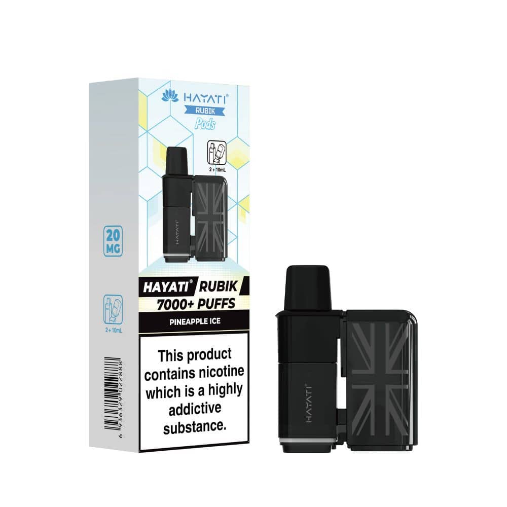 Hayati Rubik 7000 Pods Pack of 5 Pineapple Ice