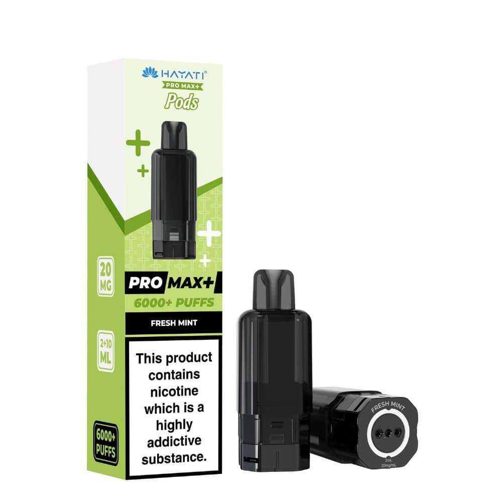 Hayati Pro Max Plus 6000 Pods Pack of 5 Fresh Mint