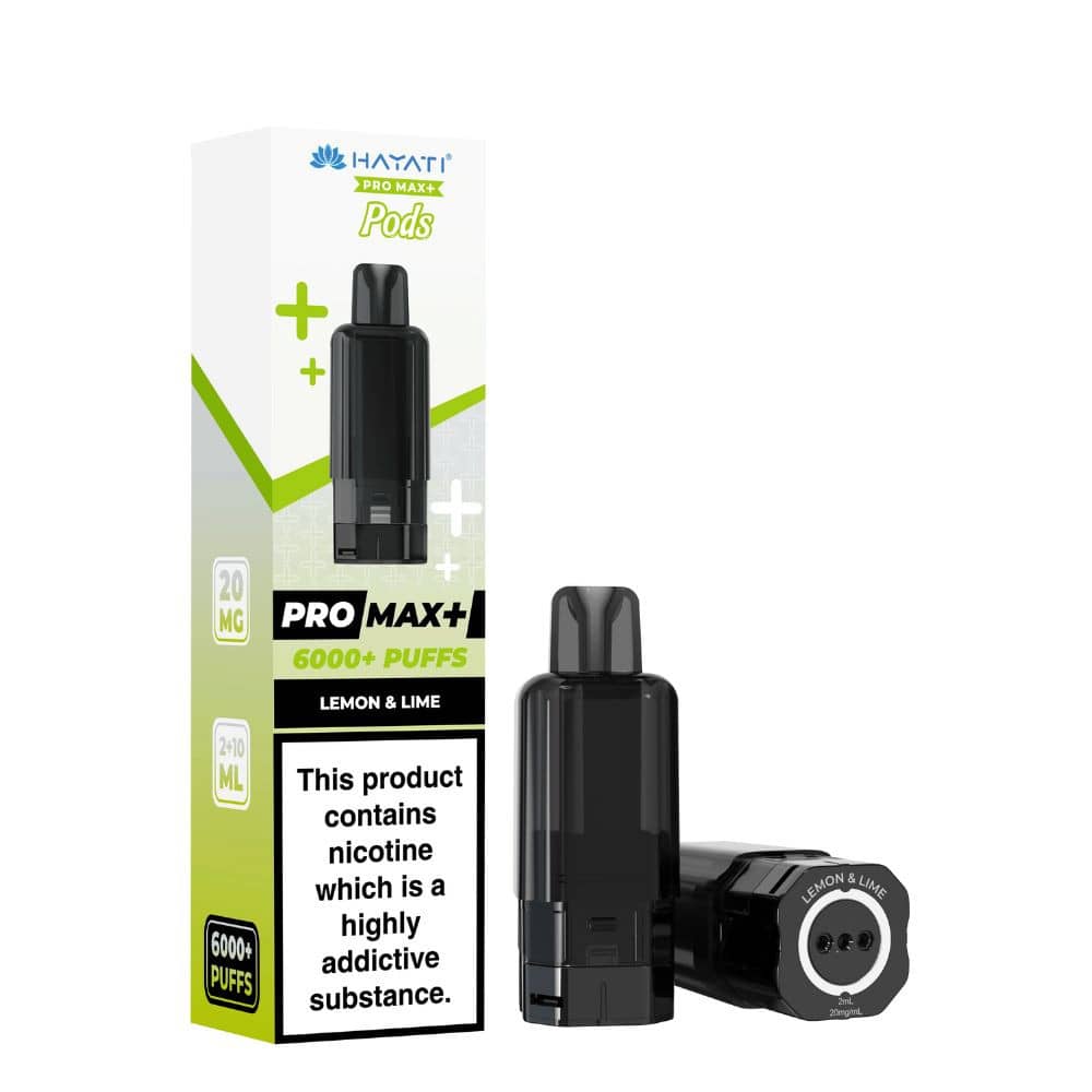 Hayati Pro Max Plus 6000 Pods Pack of 5 Lemon & Lime