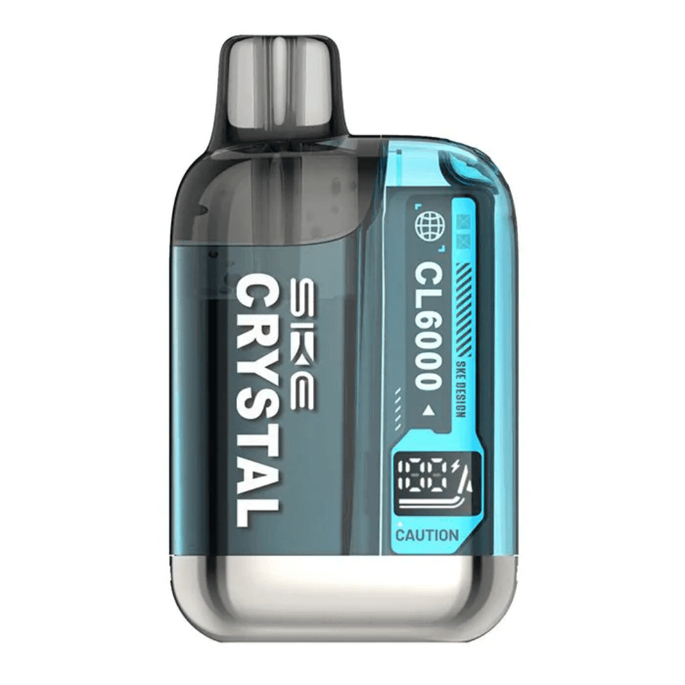 Ske Crystal CL6000 Vape Kit Box of 5 Blue Razz Lemonade