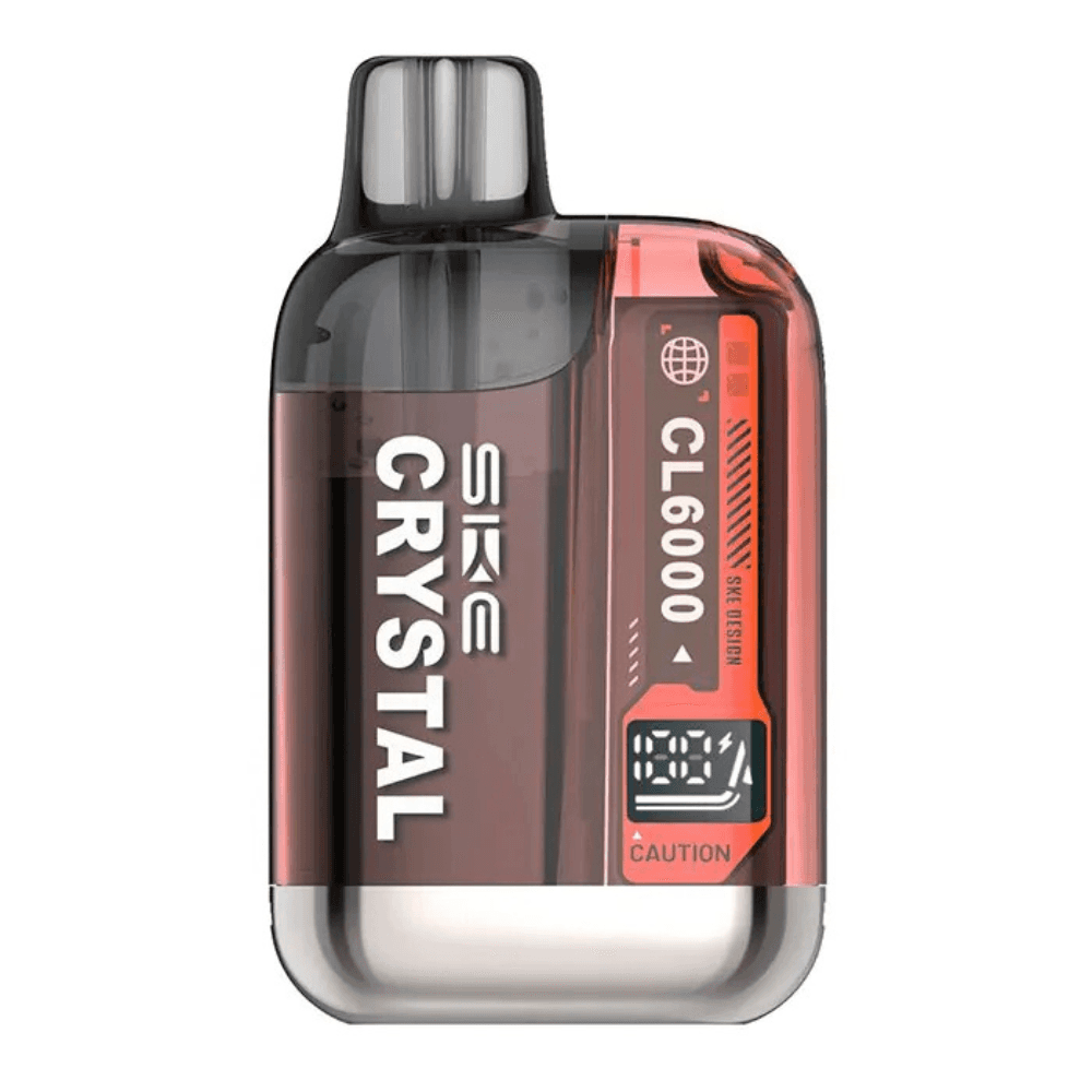 Ske Crystal CL6000 Vape Kit Box of 5 Strawberry Burst