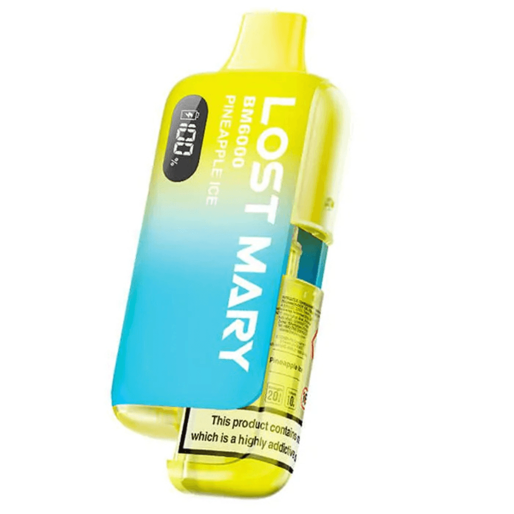 Lost Mary Bm6000 Vape Kit Box of 5 Pineapple Ice