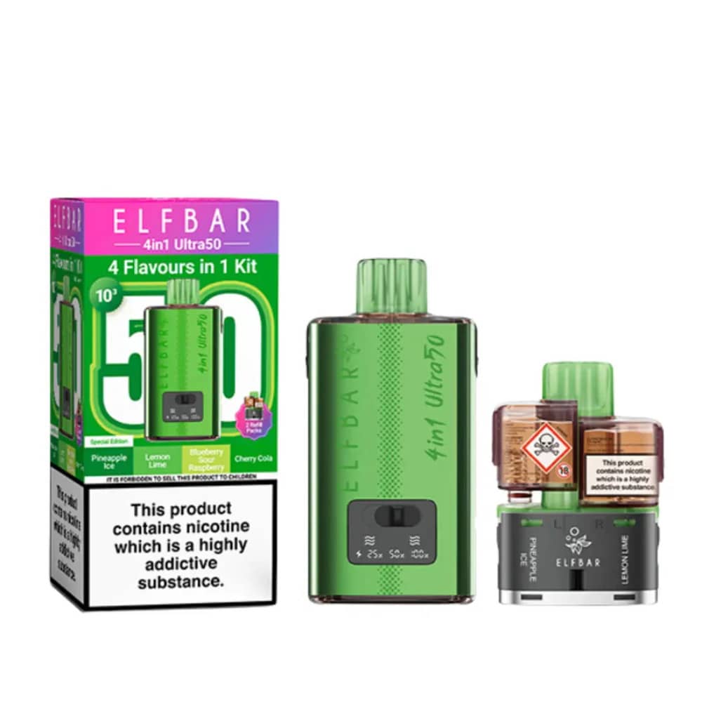 Elf Bar Ultra 50k Vape Kit Box of 5 Special Edition