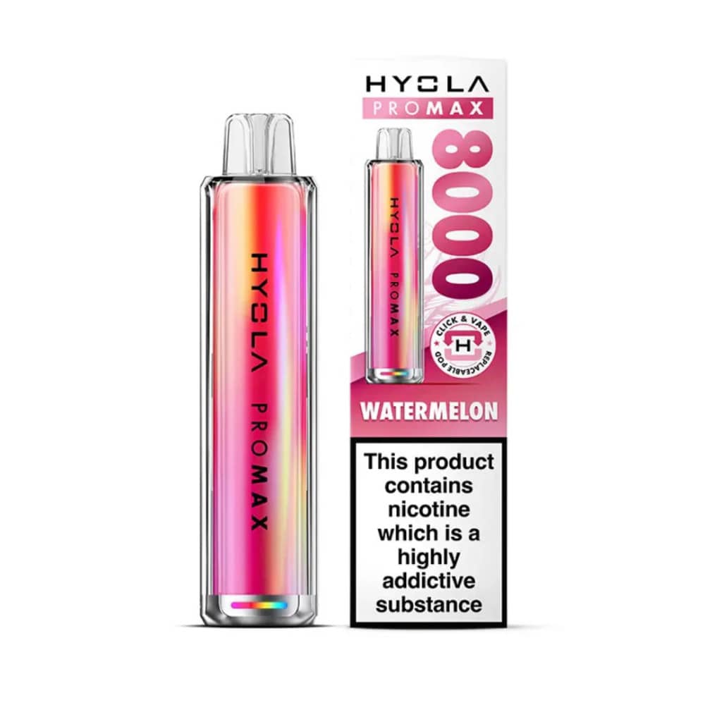 Hyola Pro Max 8000 Vape Kit Box of 5 Watermelon