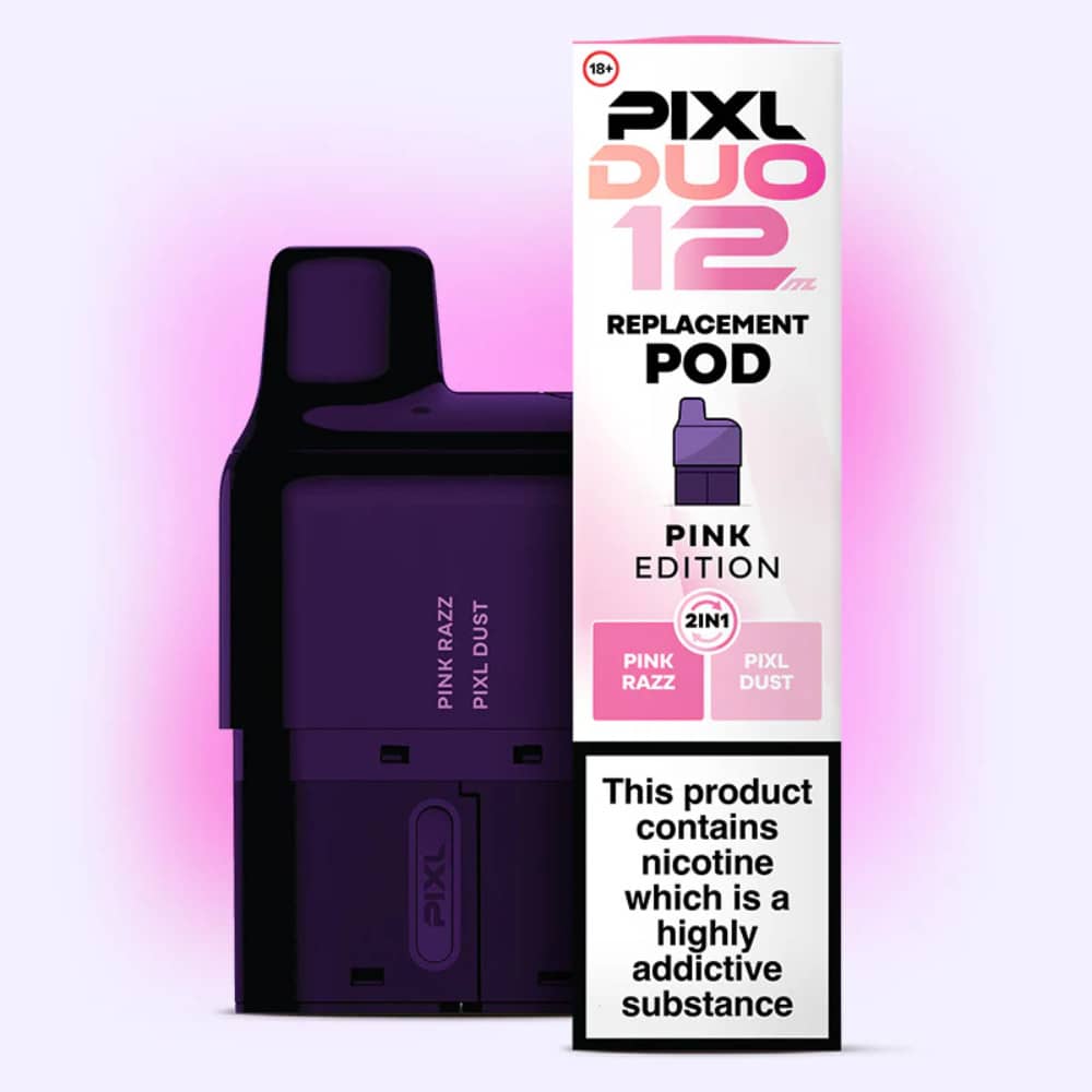 PIXL Duo 10k Pods Pack of 5 Pink Edition