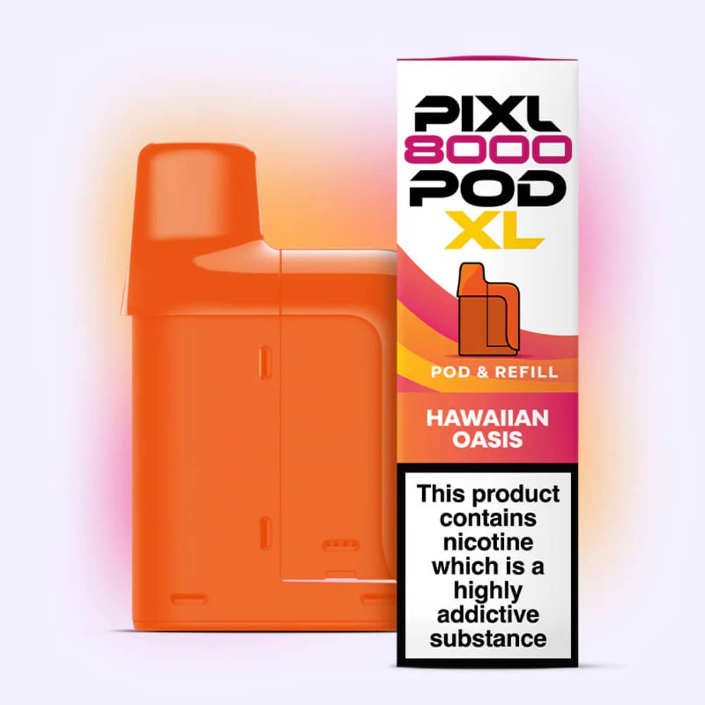Pixl 8000 Prefilled Pods Pack of 5 Hawaiian Oasis