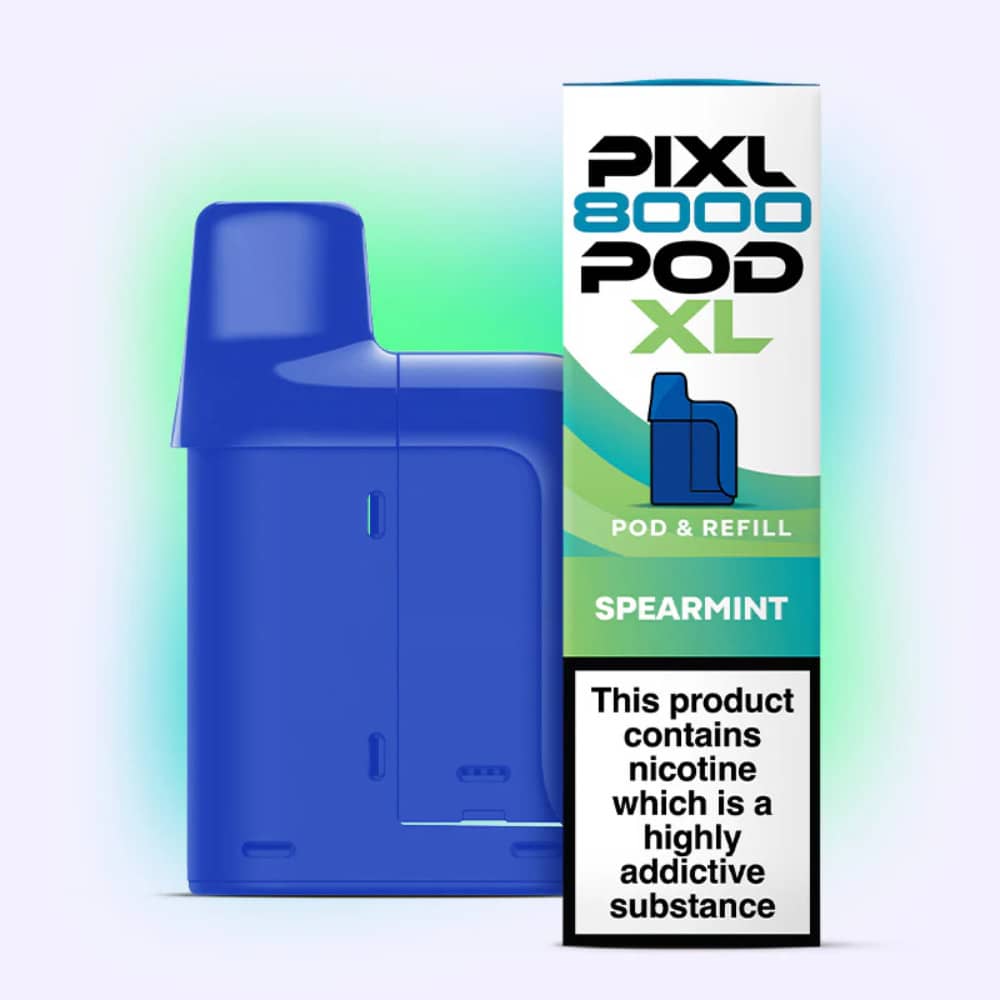 Pixl 8000 Prefilled Pods Pack of 5 Spearmint