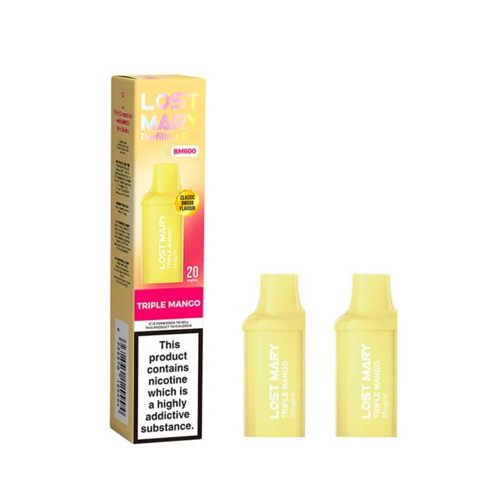 Lost Mary Bm6000 Pods Pack of 5 Triple Mango