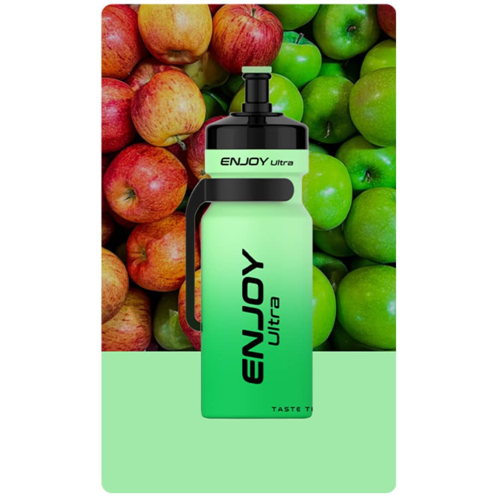 Enjoy Ultra 9000 Vape Kit Box of 10 Double Apple