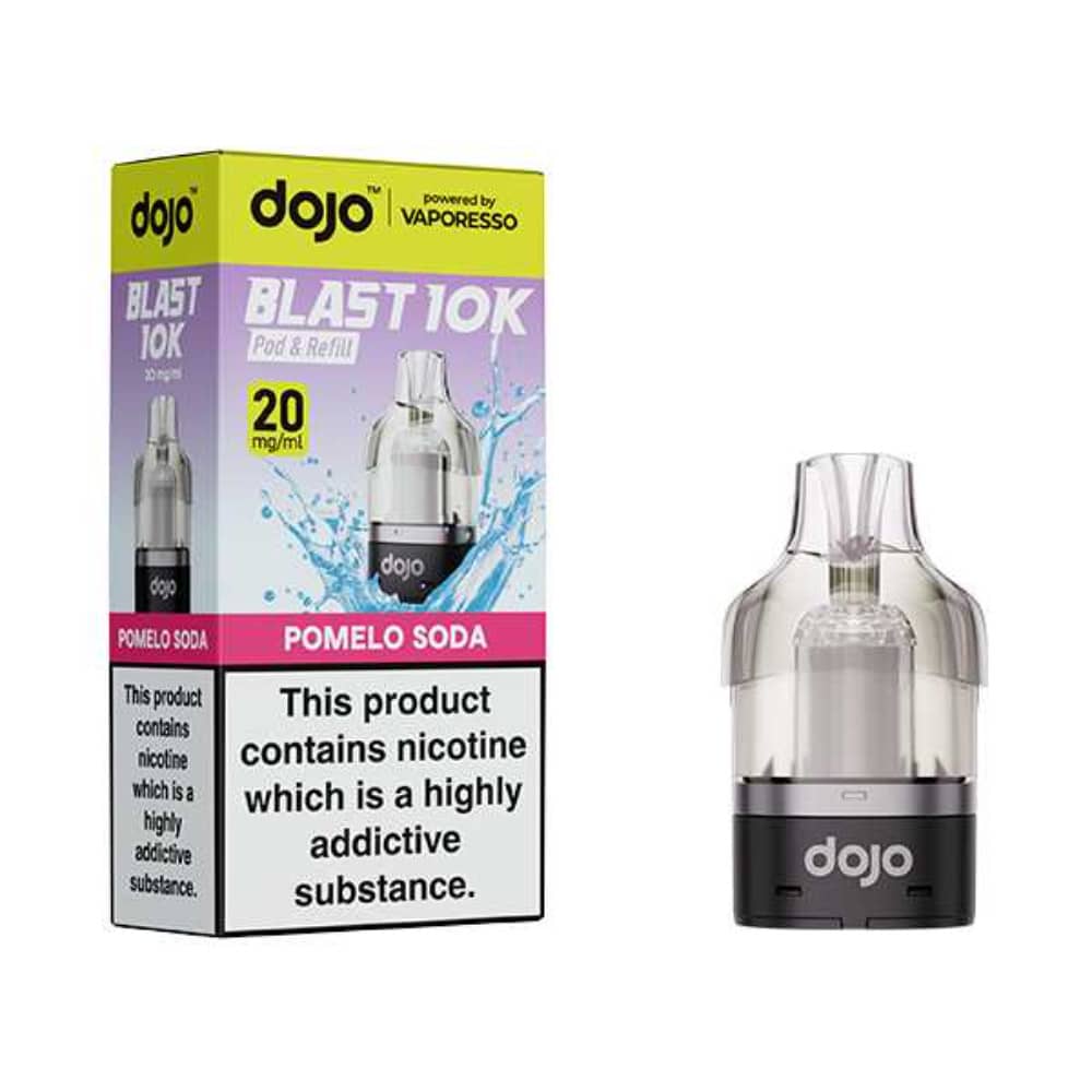 Vaporesso Dojo Blast 10K Pods Pack of 5 Pomelo Soda