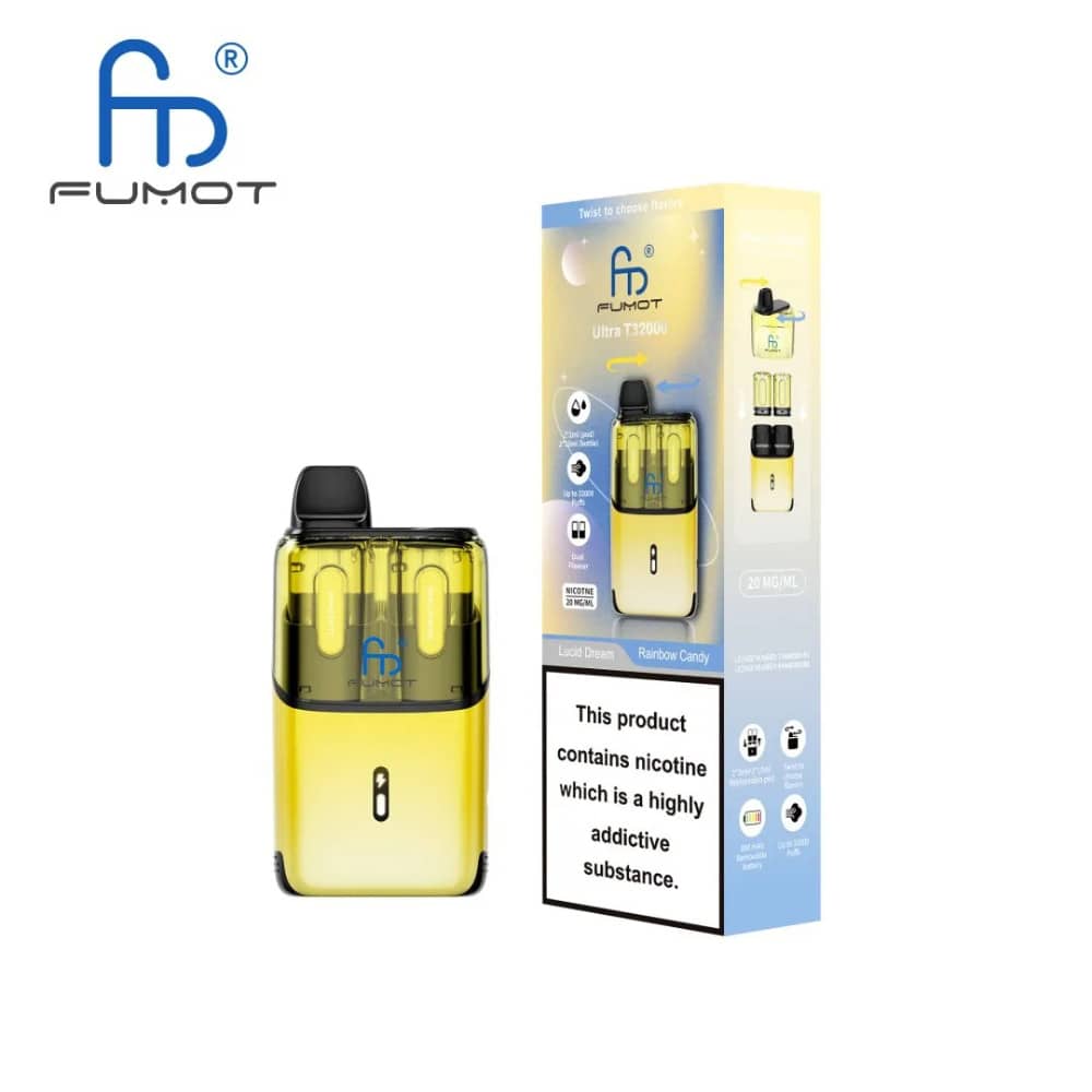 RandM Fumot Ultra T32000 Vape Kit Box of 5 Lucid Dream / Rainbow Candy