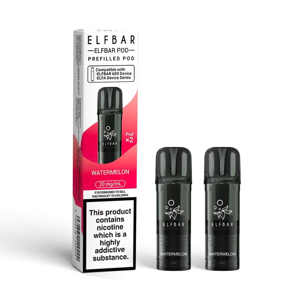 Elf Bar 600 Pods Pack of 10 Watermelon