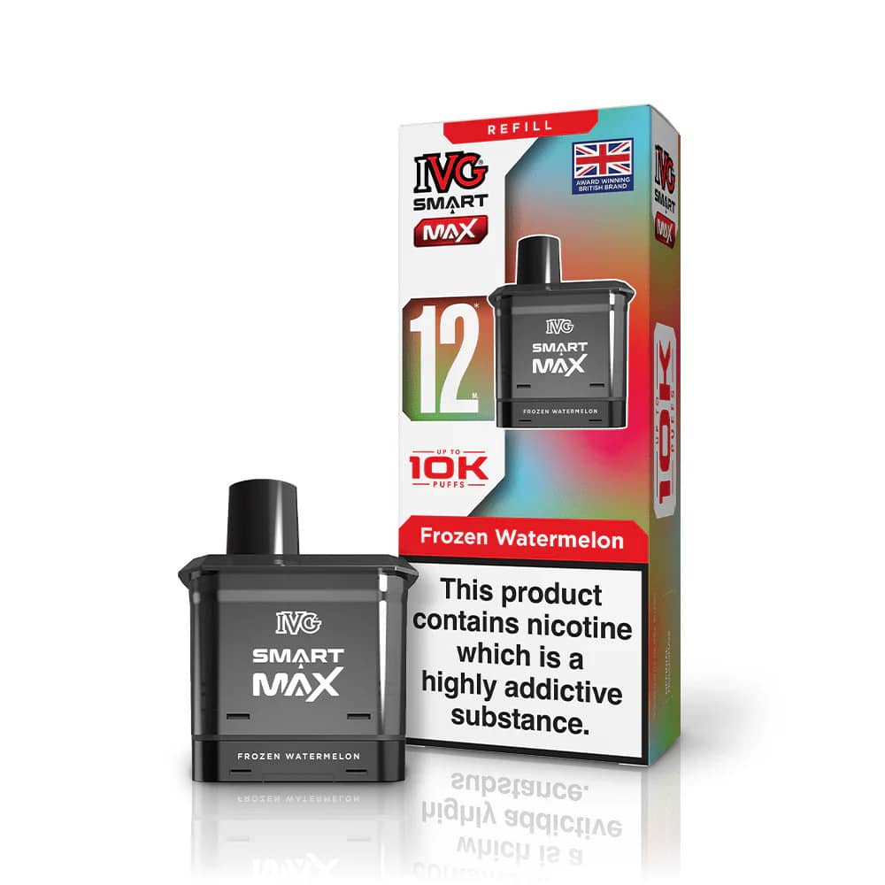 IVG Smart Max 10k Pods Pack of 5 | Refill Containers Frozen Watermelon