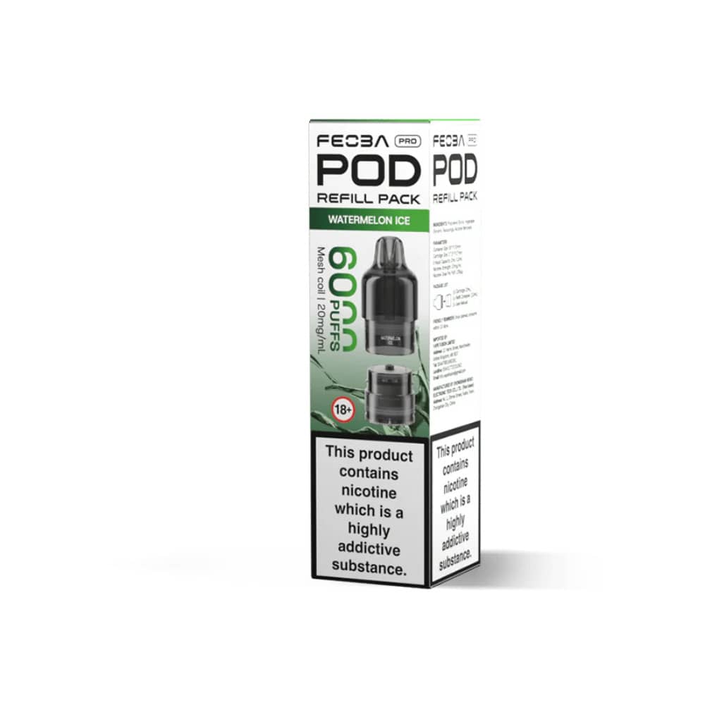 Feoba Pro Plus 6000 Pods Pack of 5 Watermelon Ice
