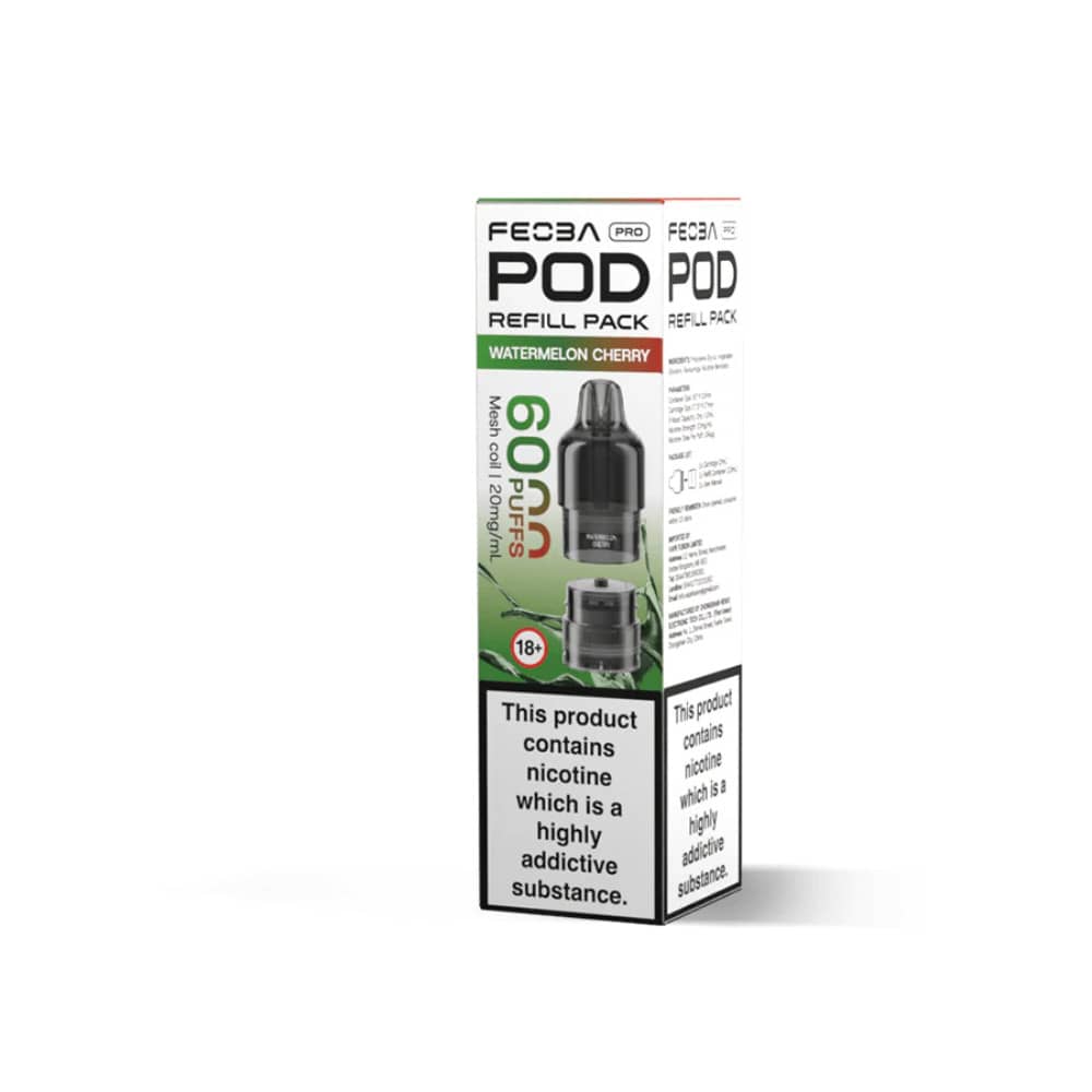 Feoba Pro Plus 6000 Pods Pack of 5 Watermelon Cherry