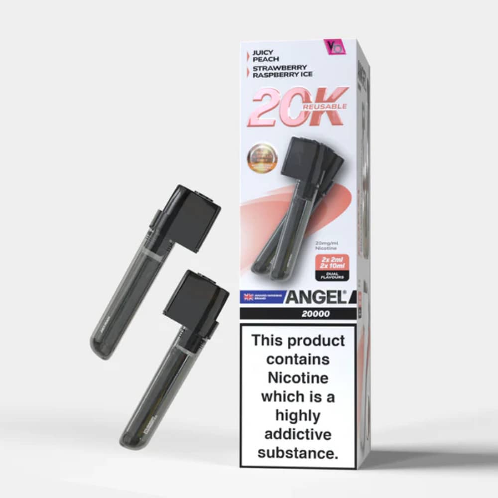 Vapes Bars Angel 20k Pods Pack of 10 Coral Edition