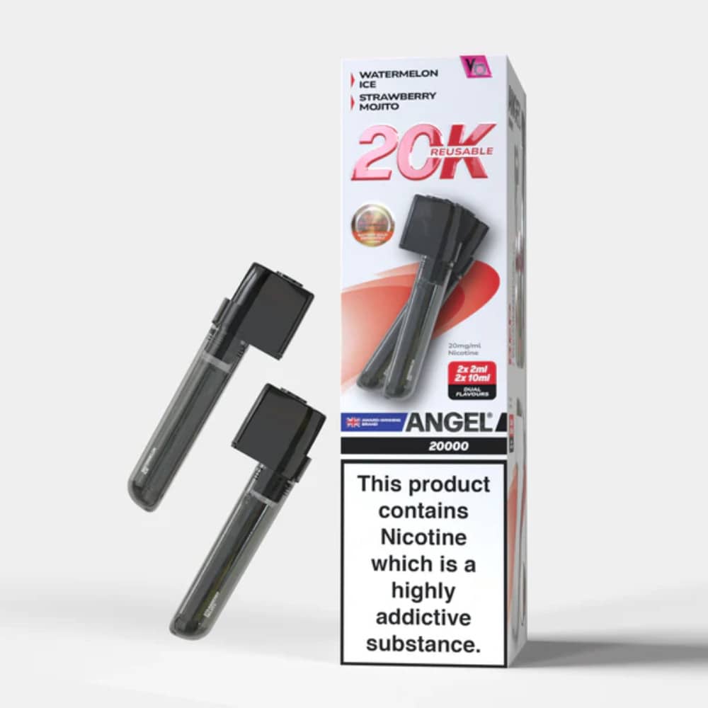 Vapes Bars Angel 20k Pods Pack of 10 Red Edition
