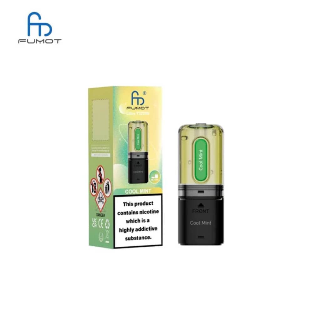 RandM Fumot T32000 Ultra Pods Pack of 5 Cool Mint