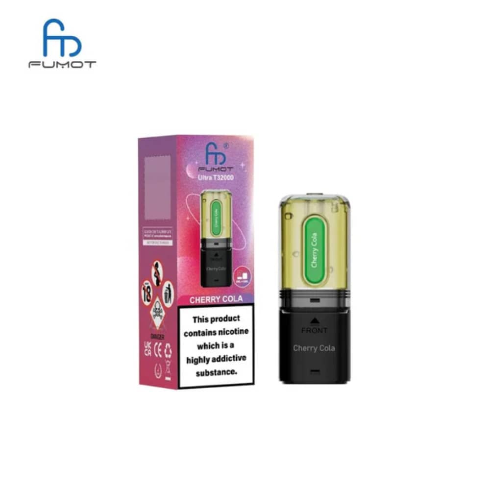 RandM Fumot T32000 Ultra Pods Pack of 5 Cherry Cola