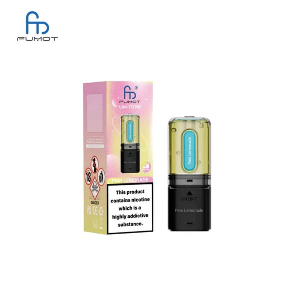 RandM Fumot T32000 Ultra Pods Pack of 5 Pink Lemonade