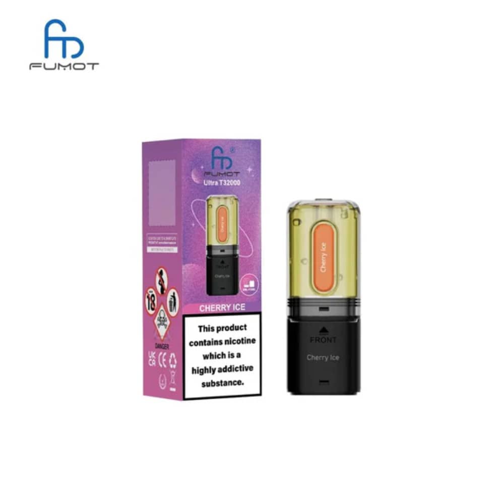 RandM Fumot T32000 Ultra Pods Pack of 5 Cherry Ice