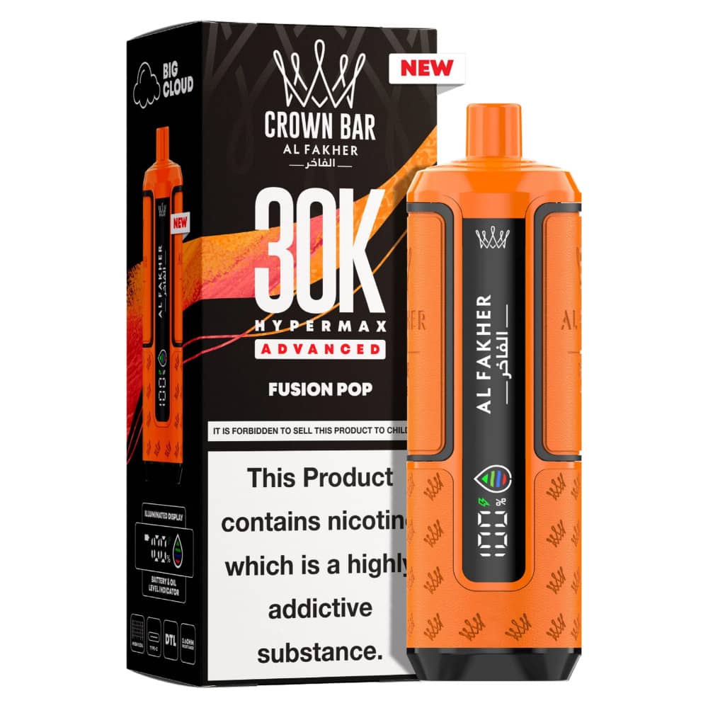 Al Fakher 30k Hypermax Prefilled Pod Kit Box of 5 Fusion Pop