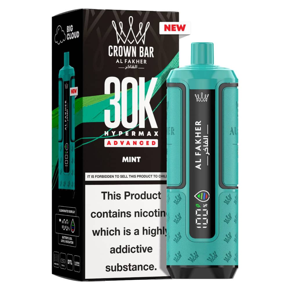 Al Fakher 30k Hypermax Prefilled Pod Kit Box of 5 Mint