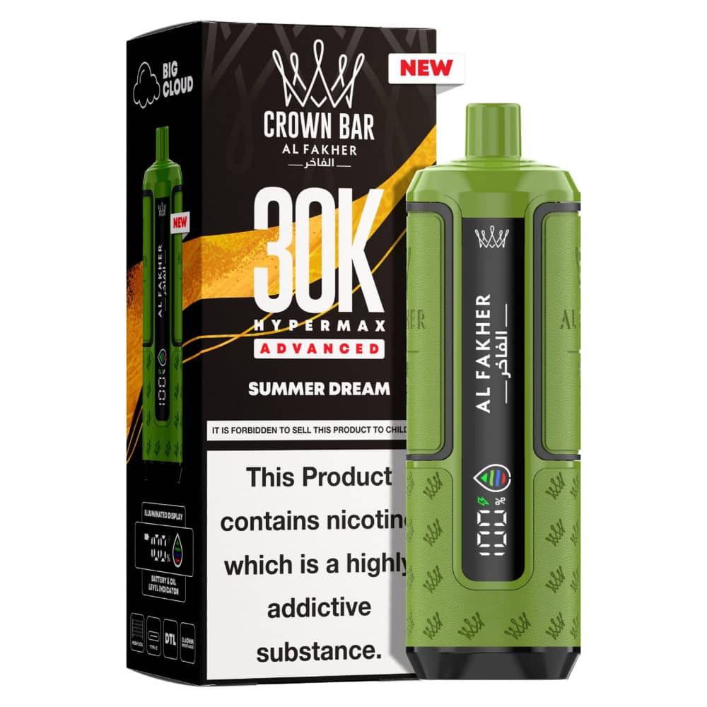 Al Fakher 30k Hypermax Prefilled Pod Kit Box of 5 Summer Dream