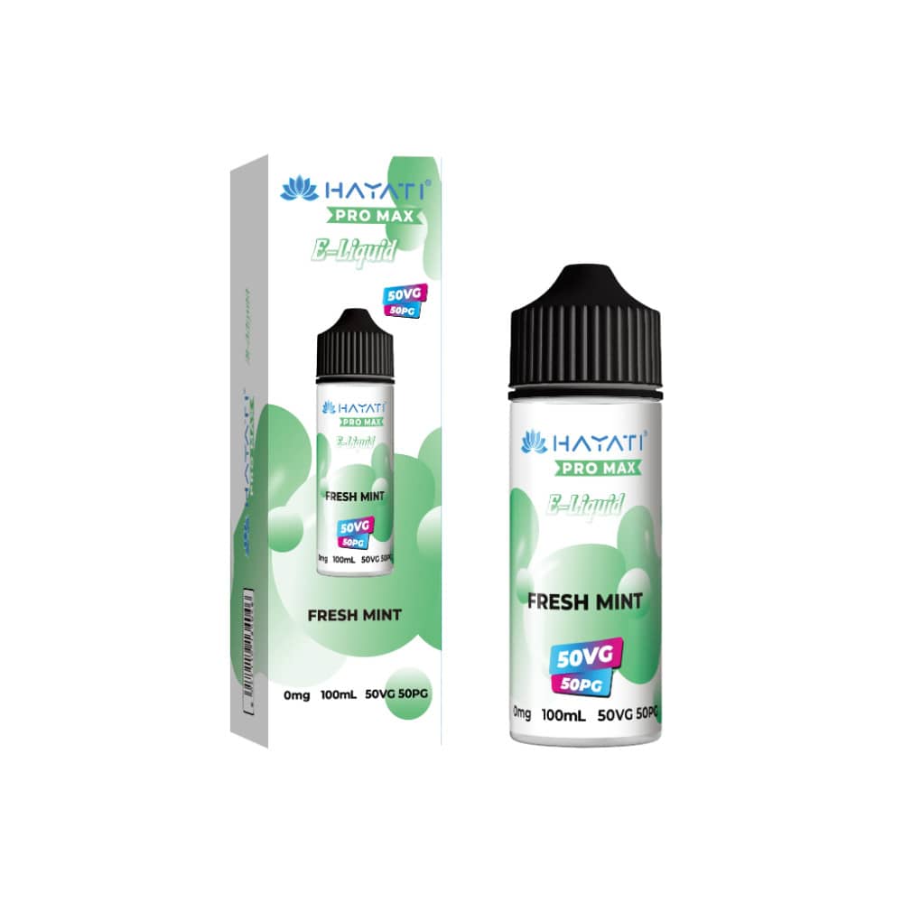 Hayati Pro Max 100ml E-Liquids 50/50 Fresh Mint