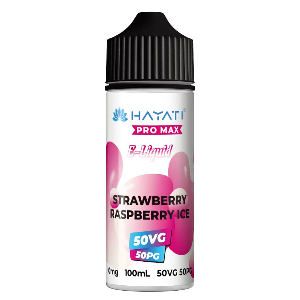 Hayati Pro Max 100ml E-Liquids 50/50 Strawberry Raspberry Ice