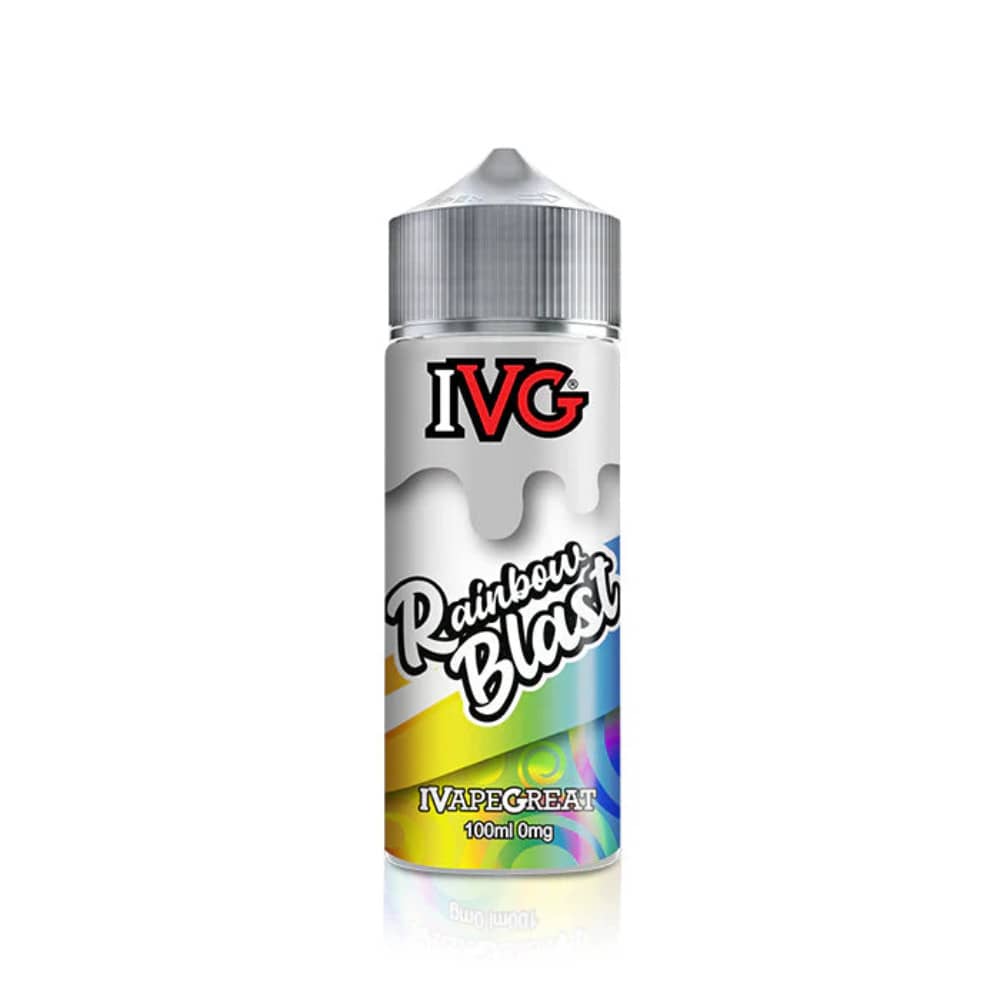 IVG 100ml E-Liquids | 70VG/30PG Shortfill Rainbow Blast