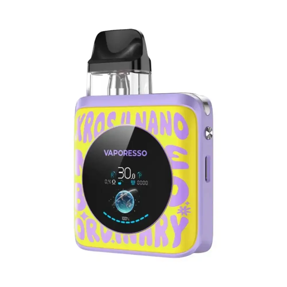 Vaporesso Xros 4 Nano Pod Vape Kit Wood-Pop Yellow