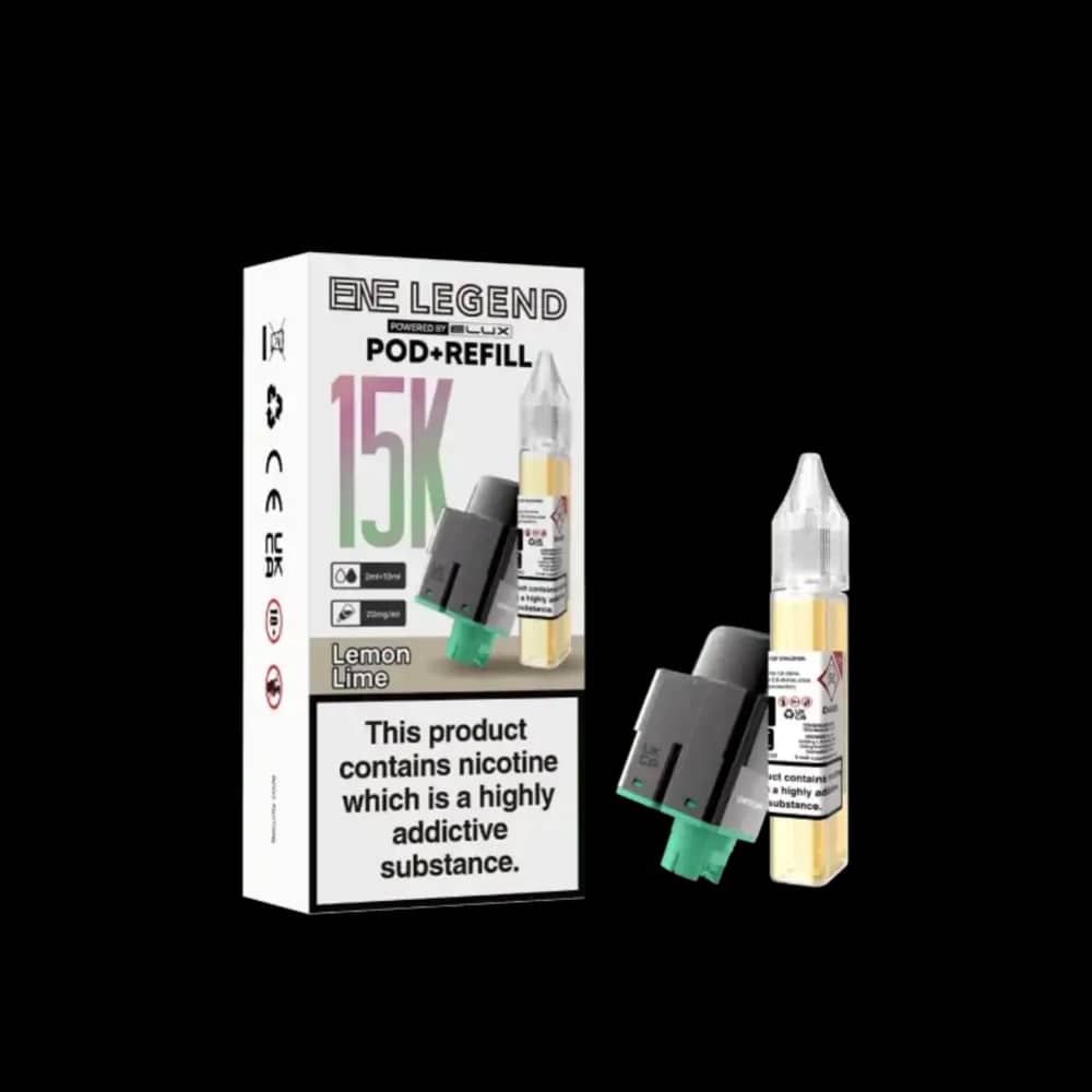 Elux Ene Legend 15k Pods Pack of 5 Lemon Lime