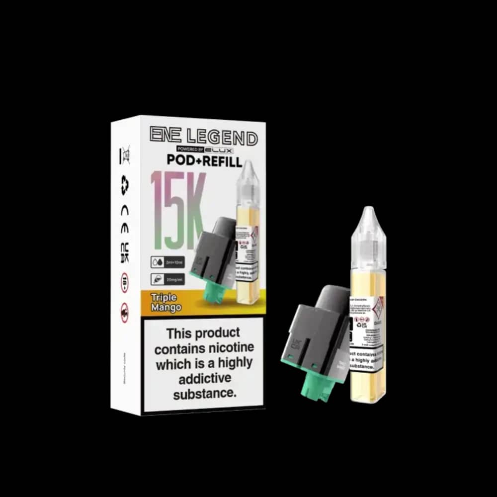 Elux Ene Legend 15k Pods Pack of 5 Triple Mango